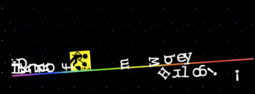 Rainbow divider seesaw