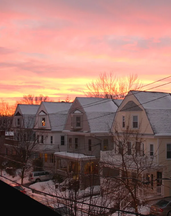 Paulina St. sunset