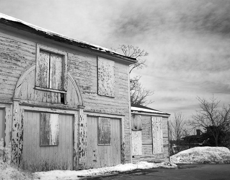 Two blocks from downtown