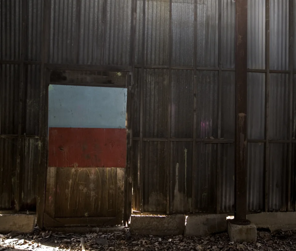 Colored door