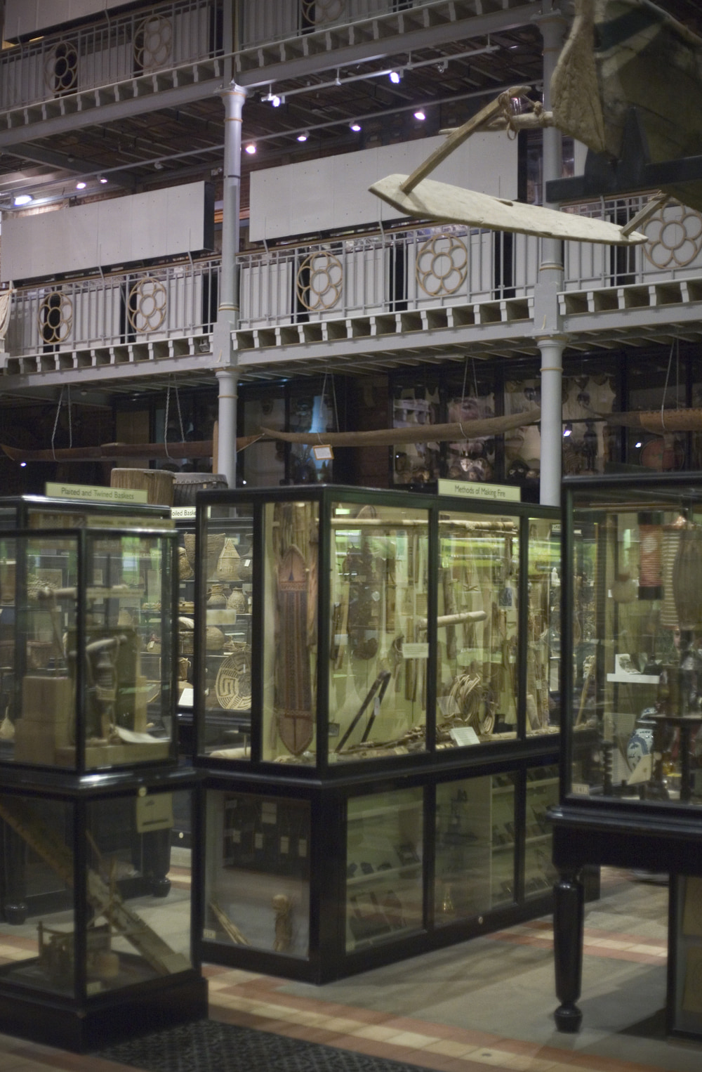 Pitt Rivers museum interior