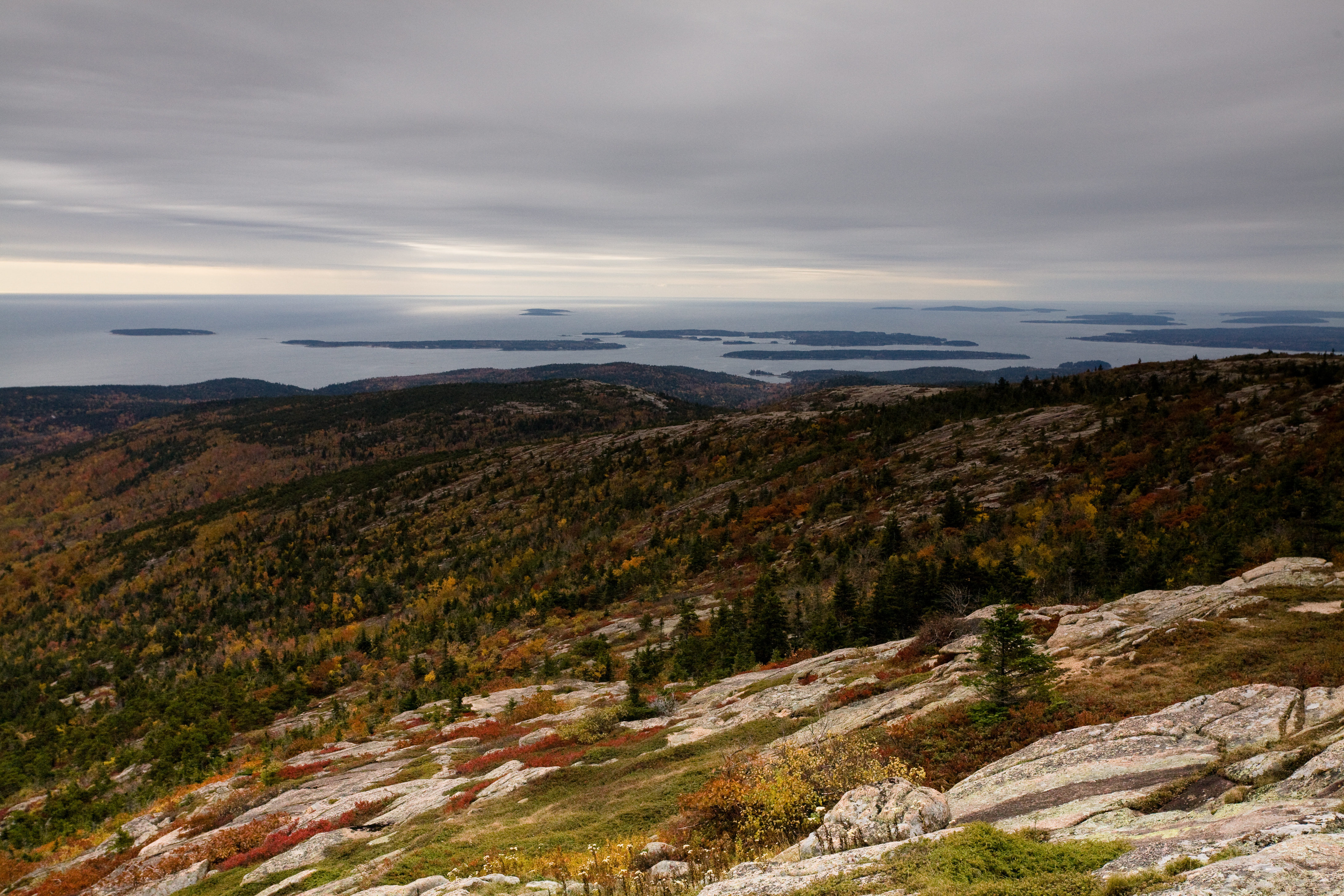 Atop Cadillac Mountain