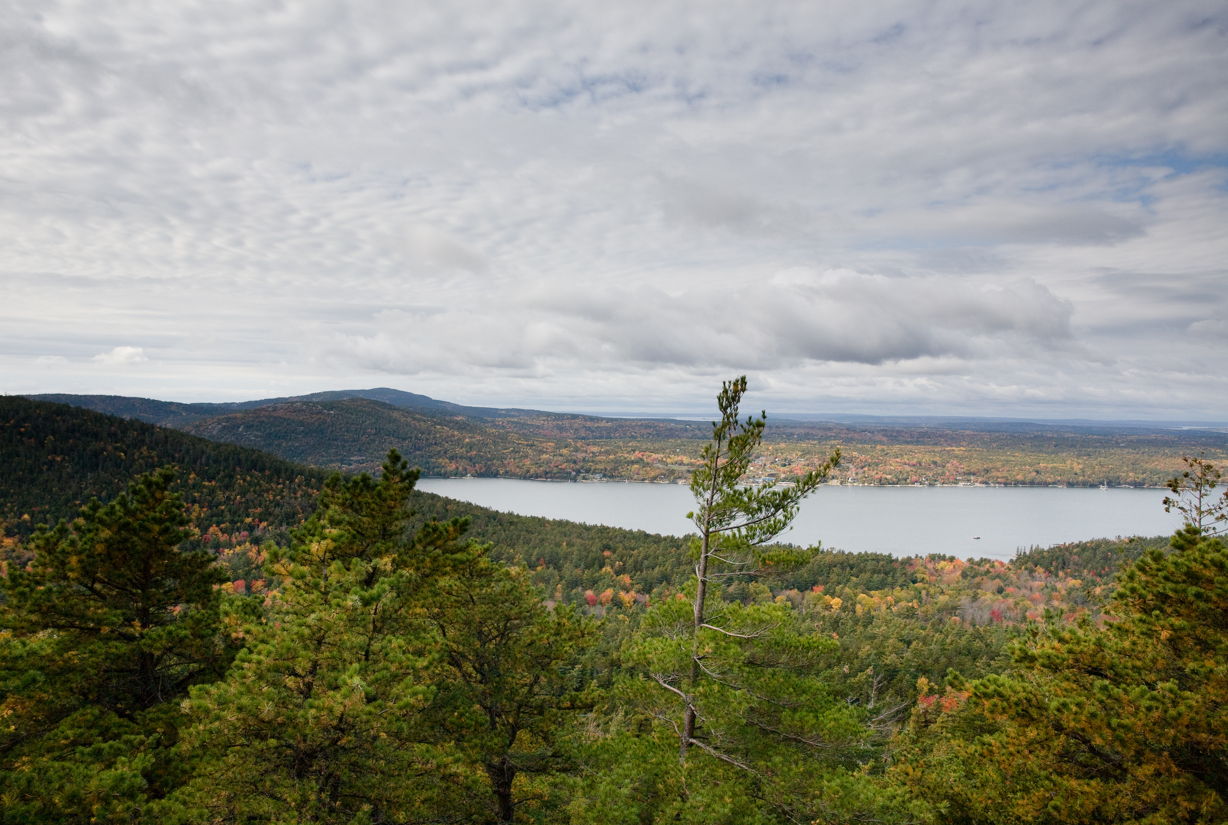 Atop Parkman Mountain