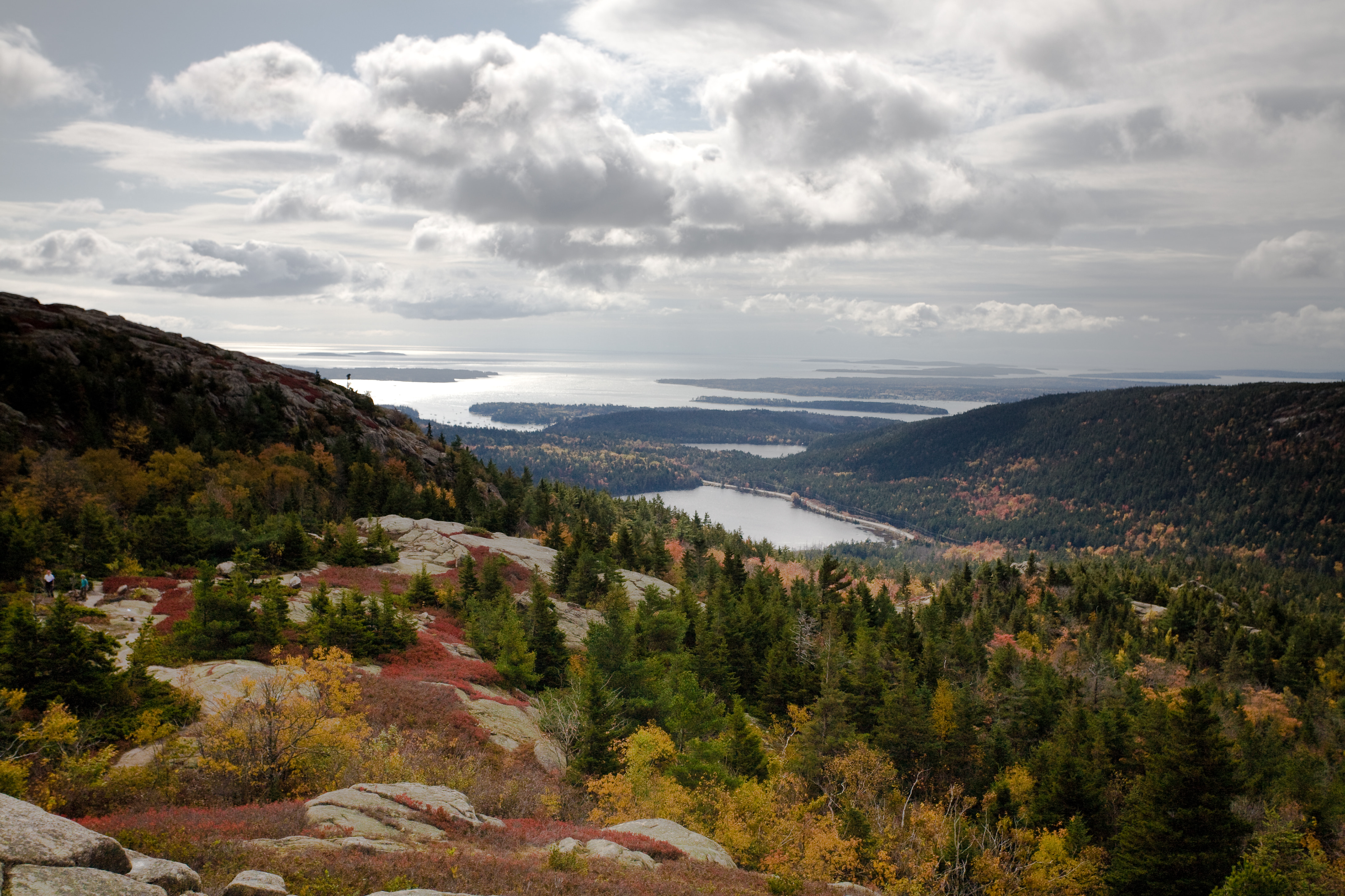 Atop Parkman Mountain