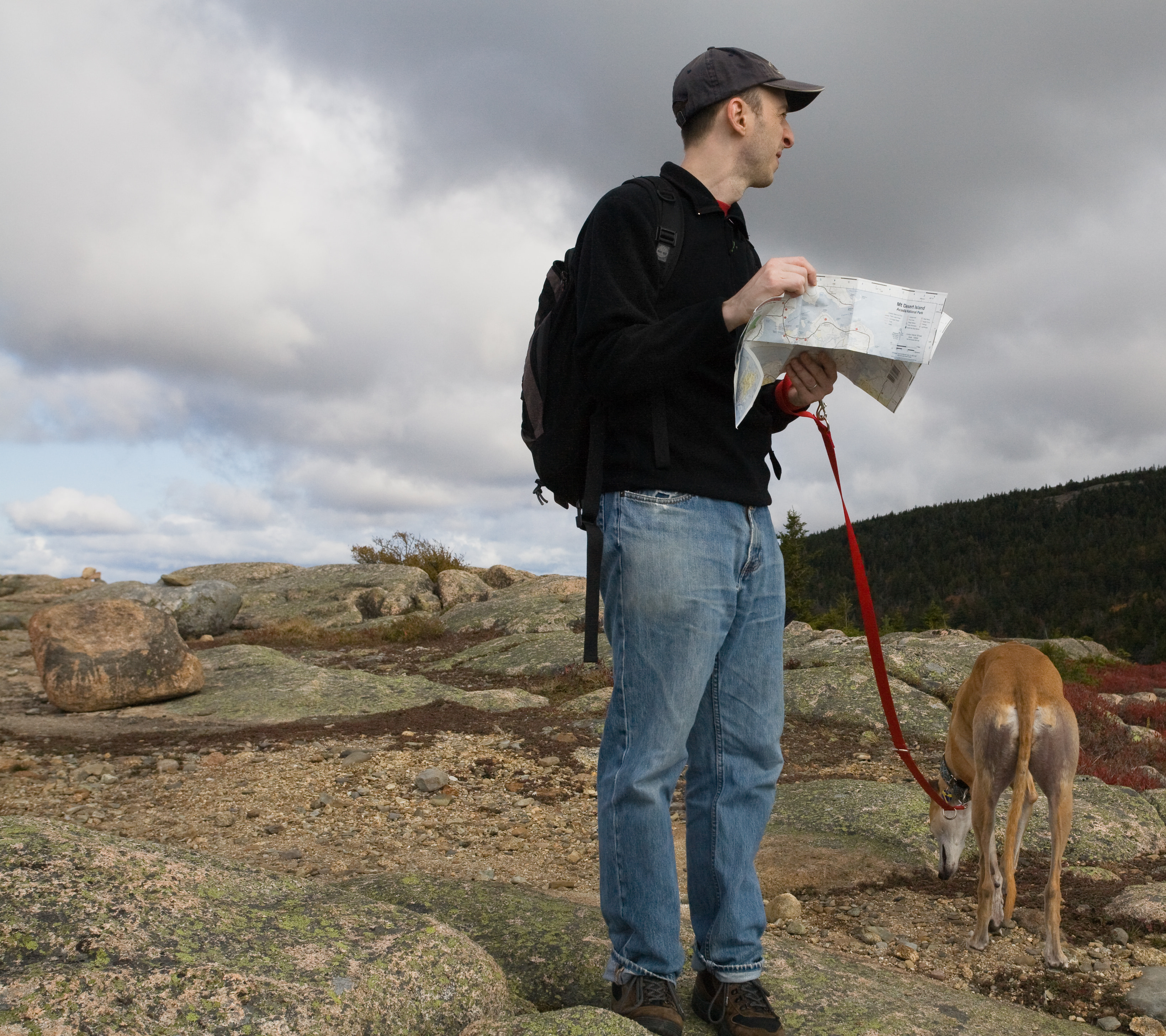 Atop Parkman Mountain