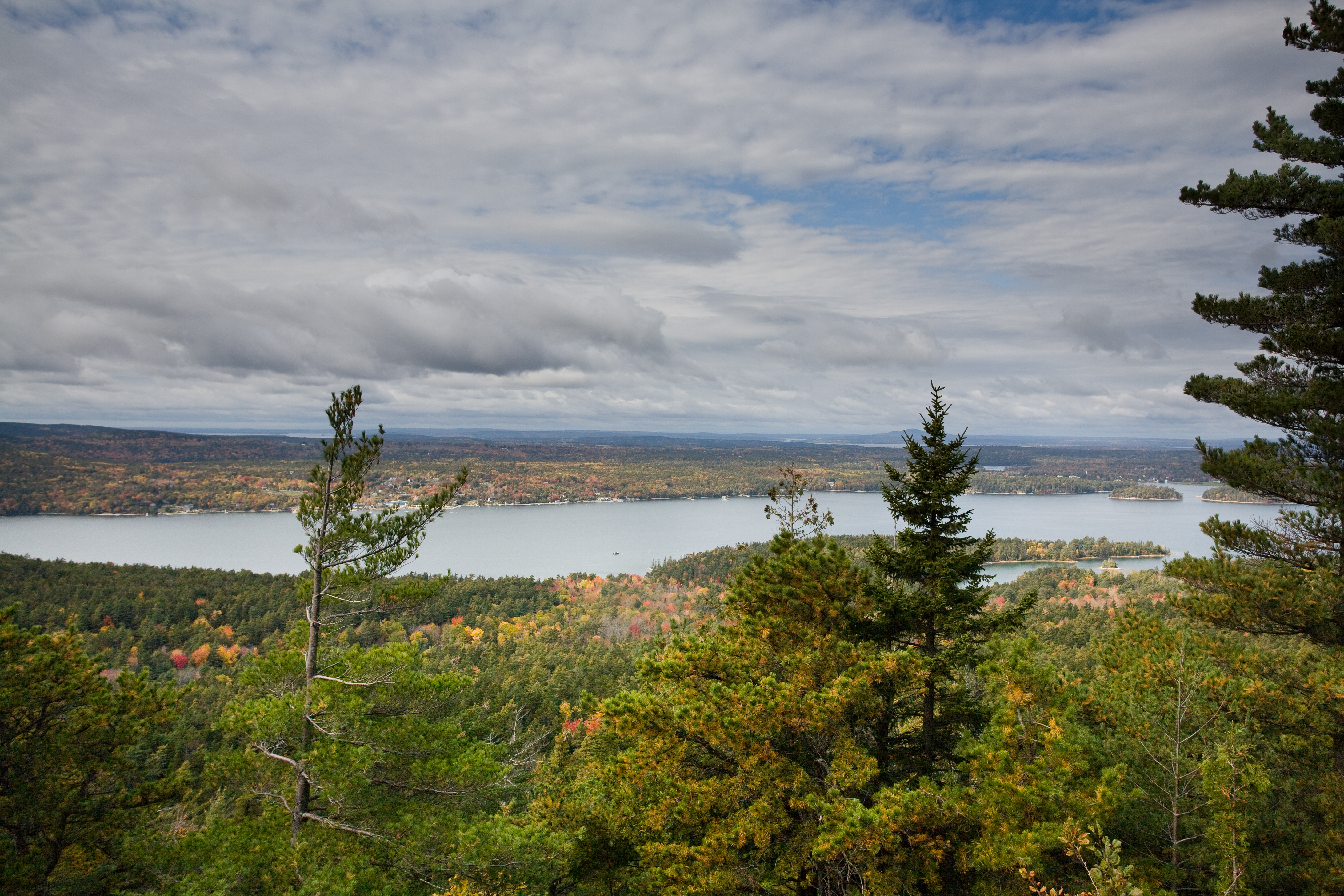 Climbing Parkman Mountain
