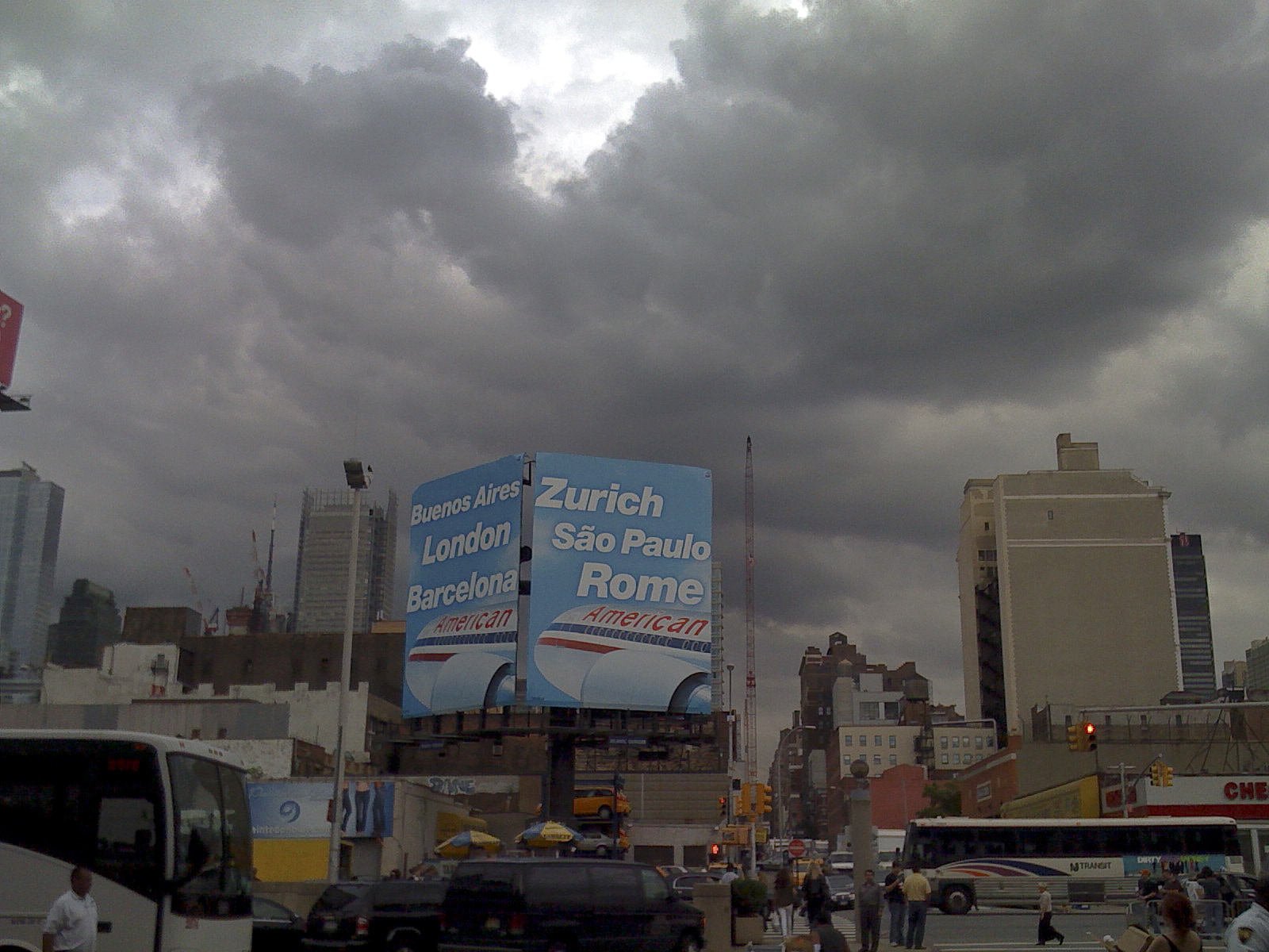 Outside of the Javits