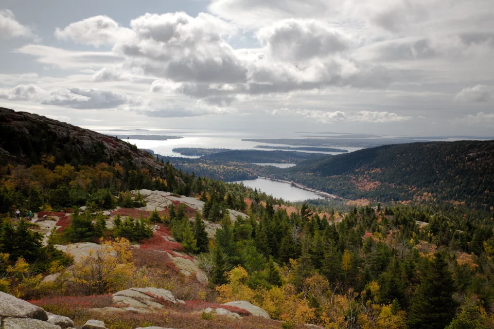 Atop Parkman Mountain