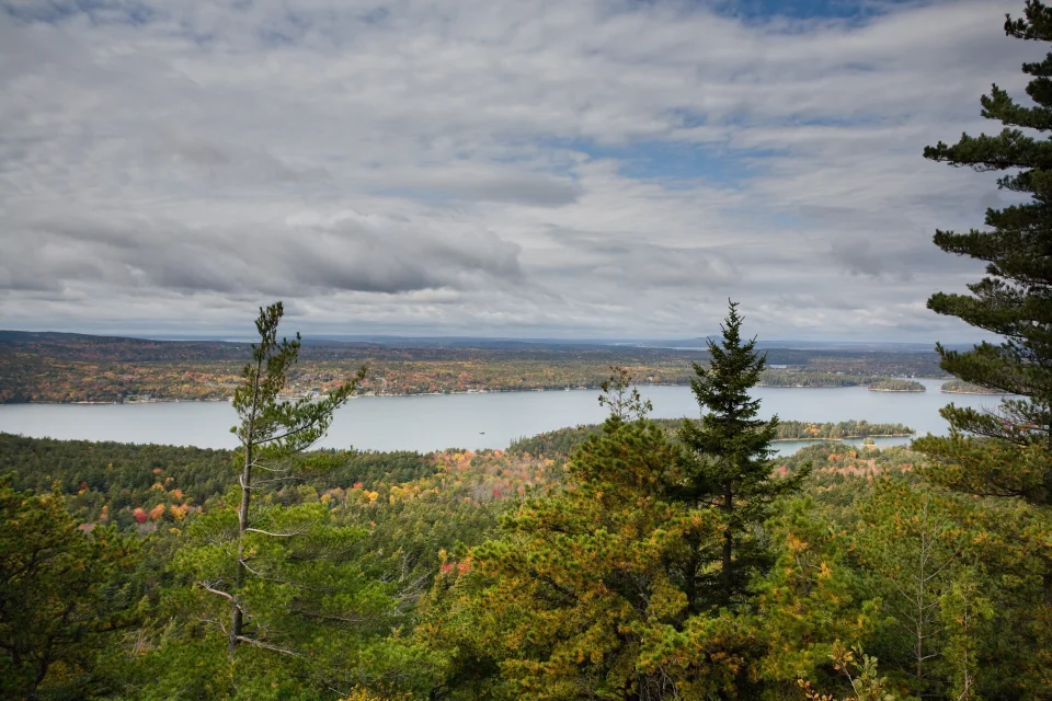 Climbing Parkman Mountain