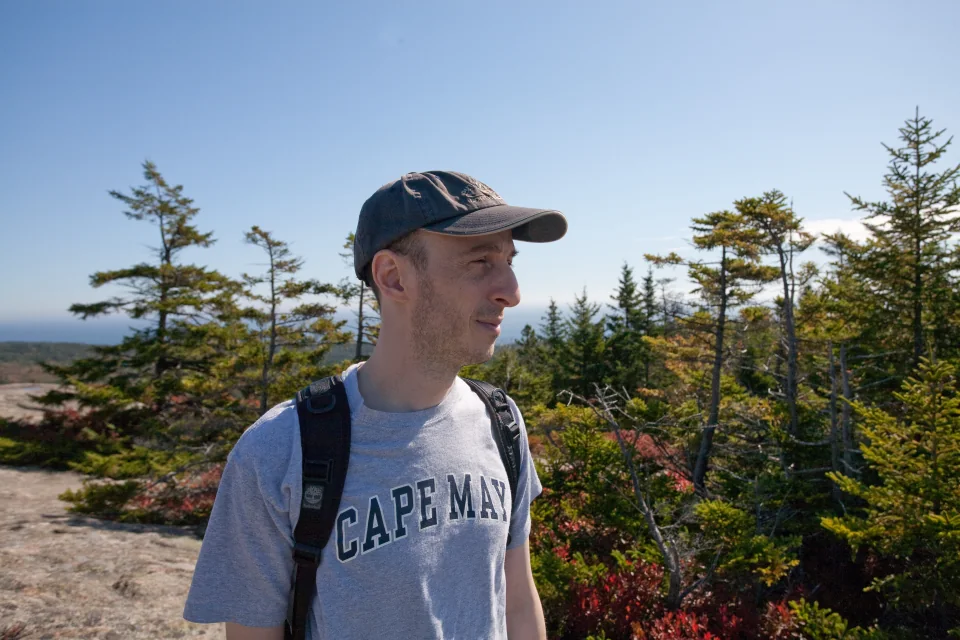 Dan on Gorham Mountain