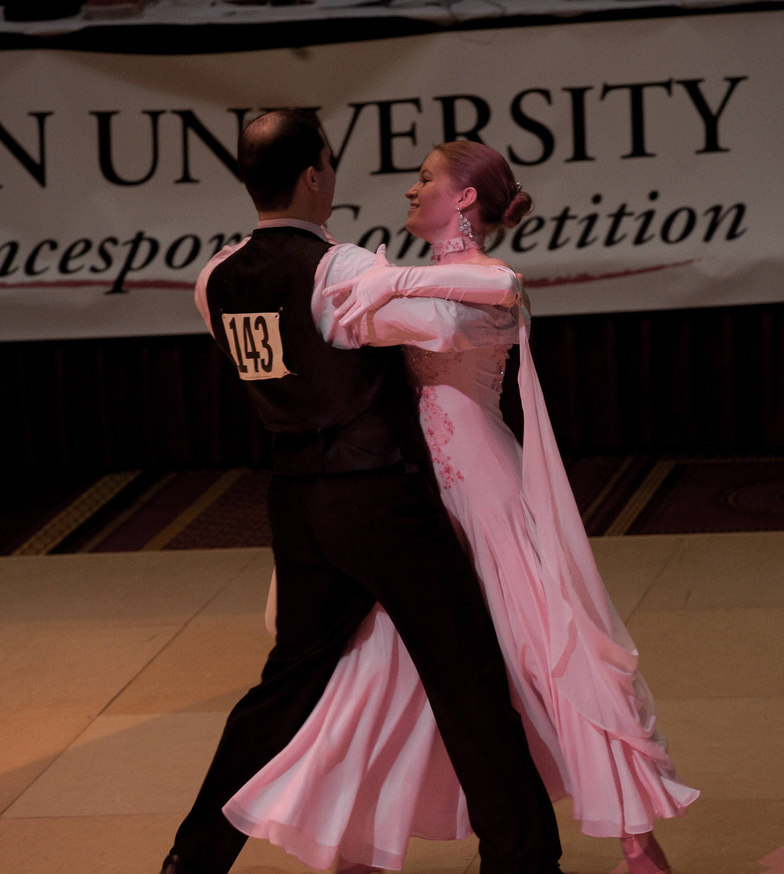 BU ballroom competition