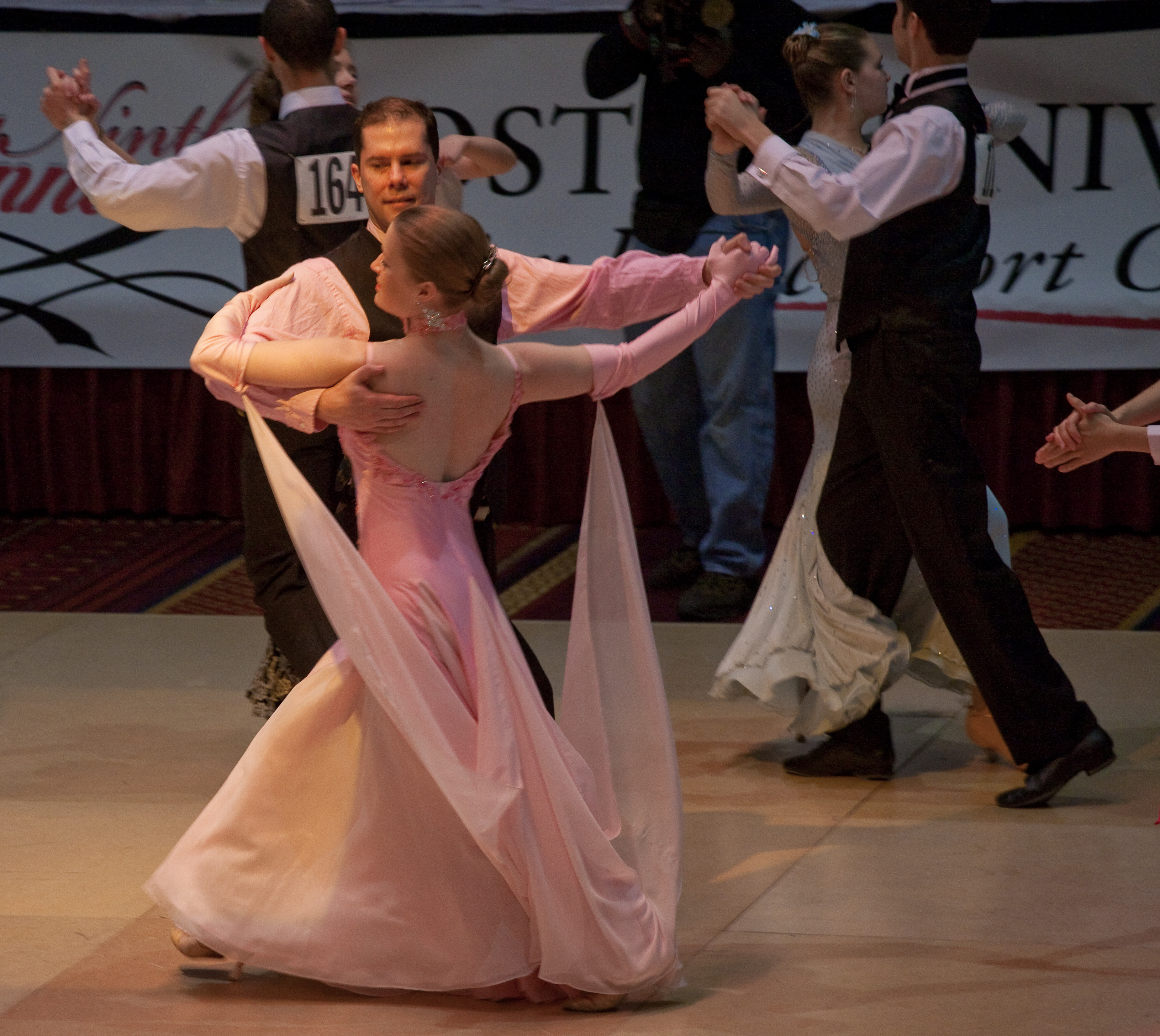 BU ballroom competition