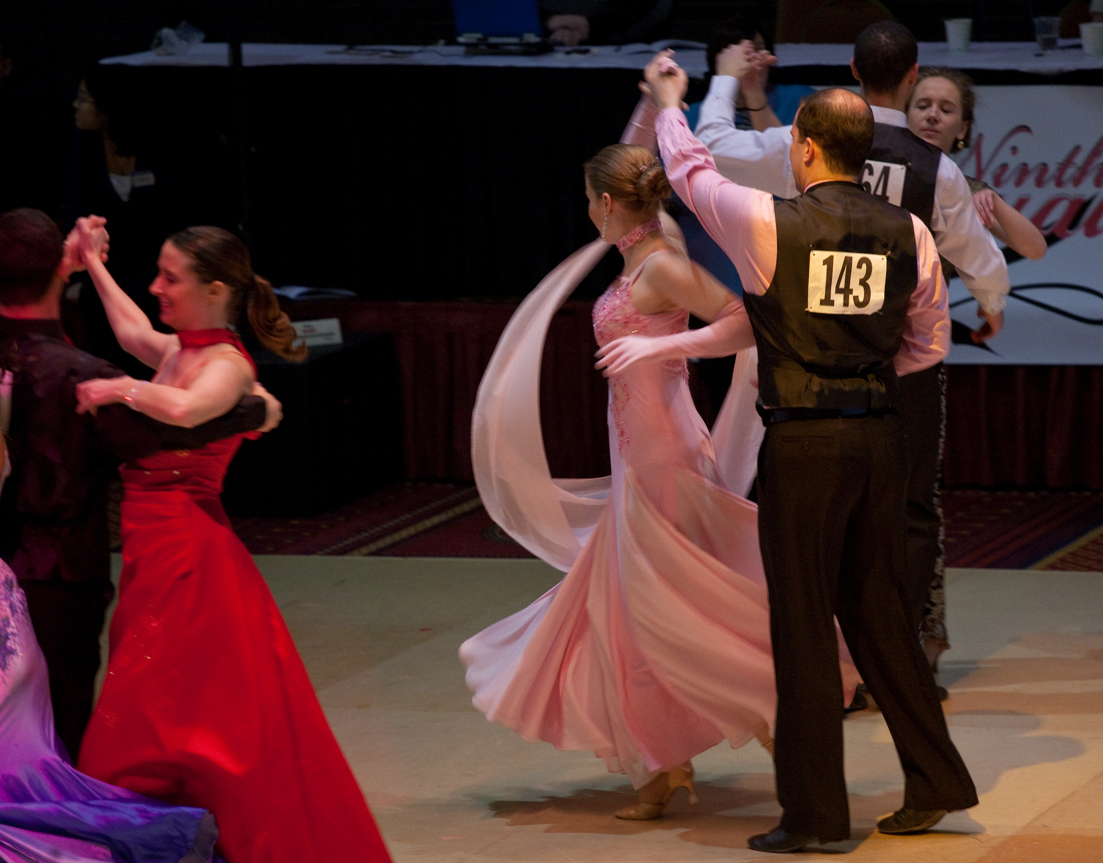 BU ballroom competition