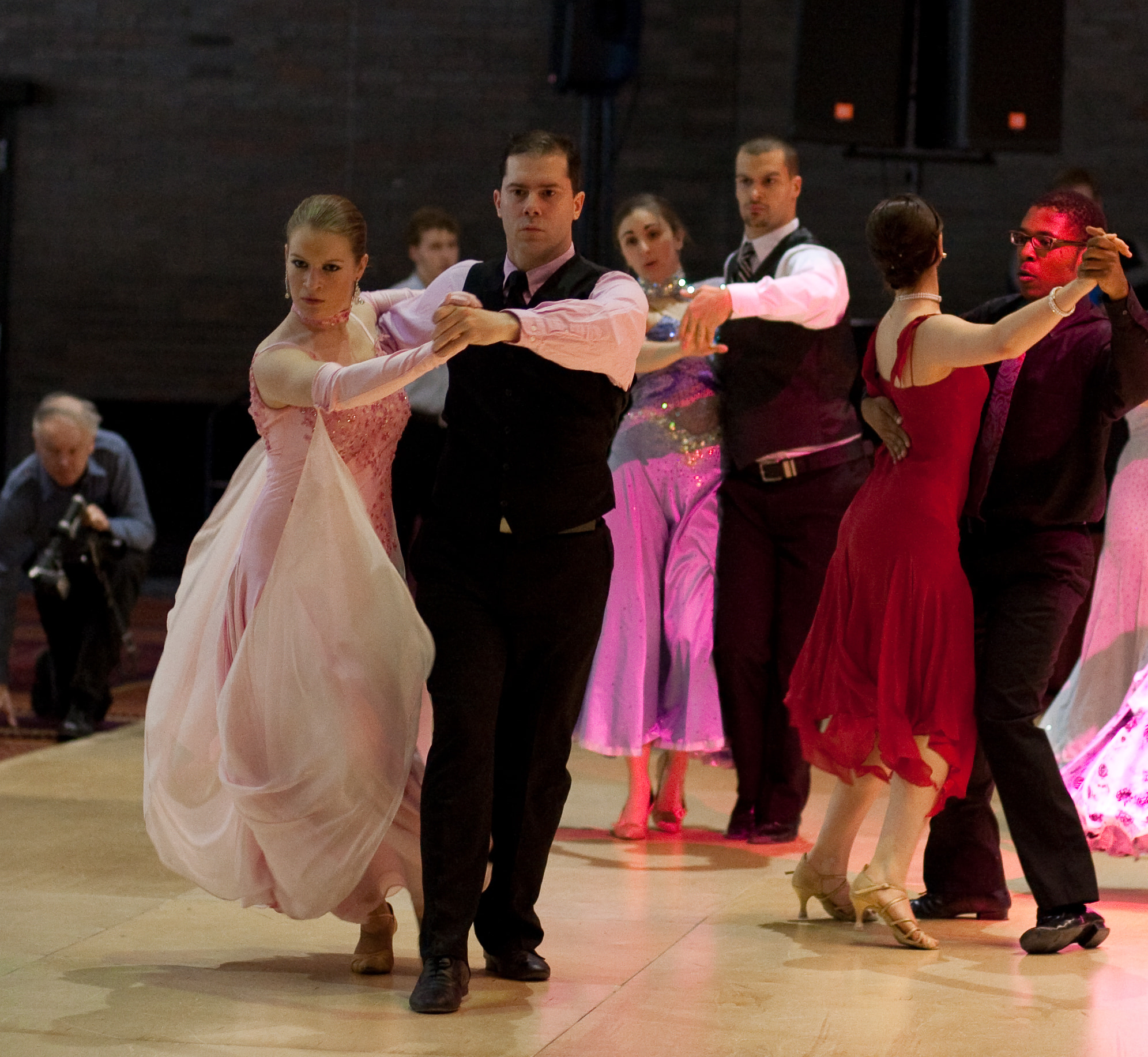 BU ballroom competition