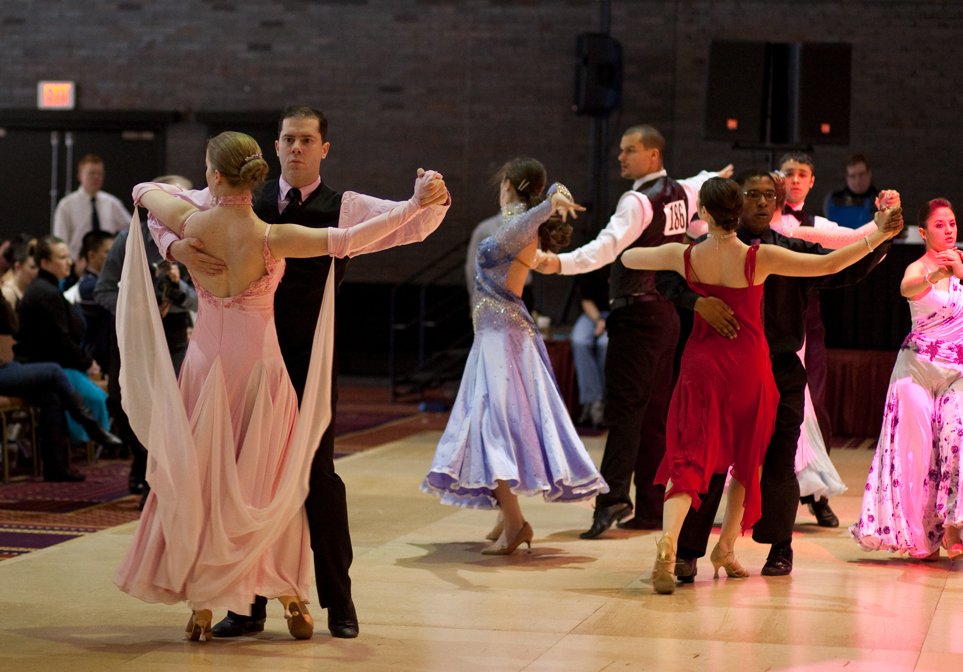 BU ballroom competition