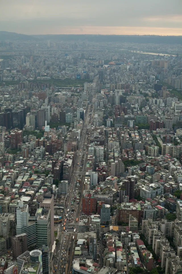View from Taipei 101