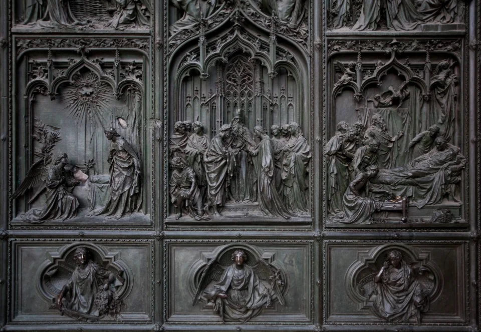 Duomo door detail
