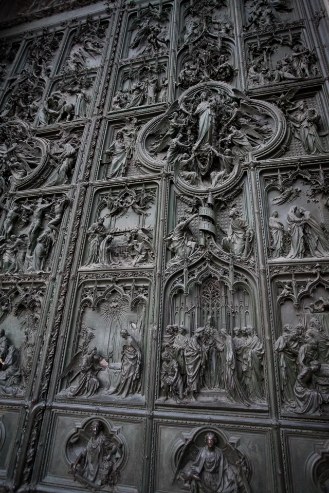 Duomo door detail