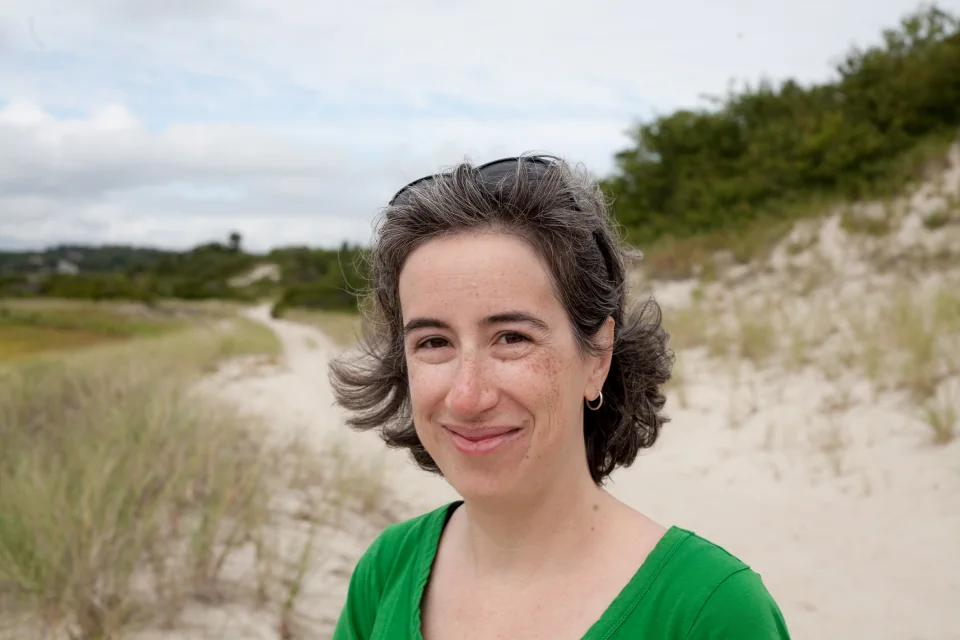 Dune path portrait