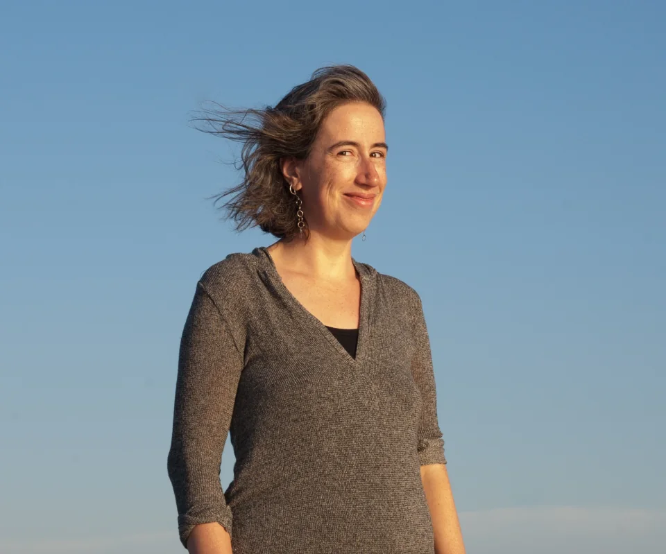 Windswept portrait
