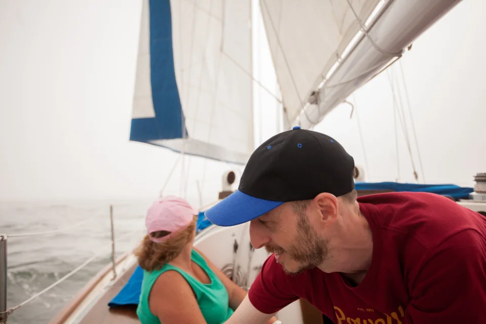 Sailing in fog