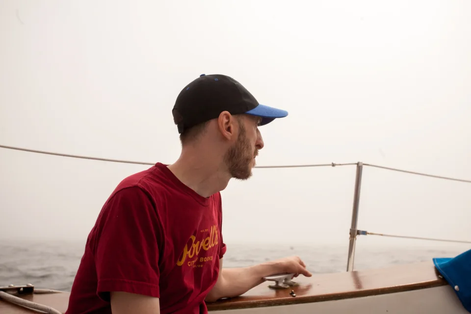 Foggy sail