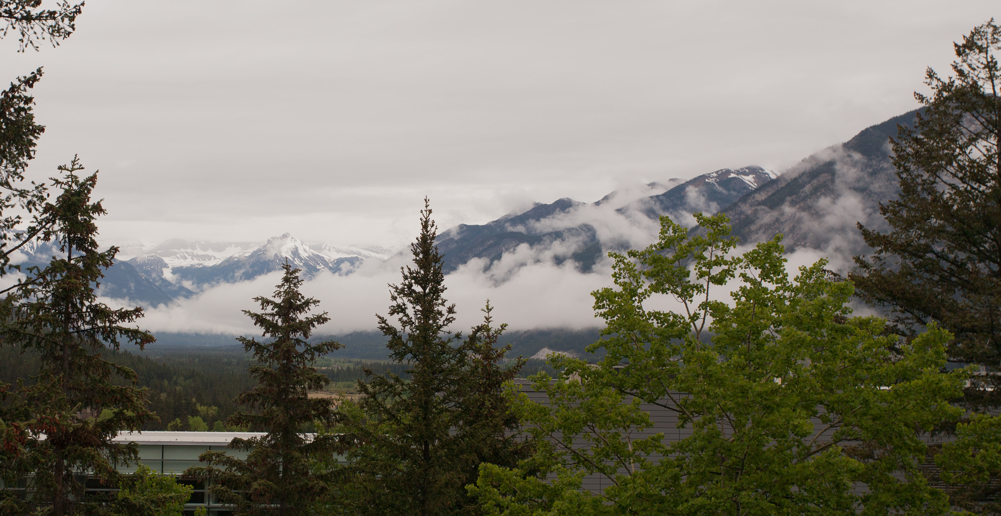 Misty mountains, Banff