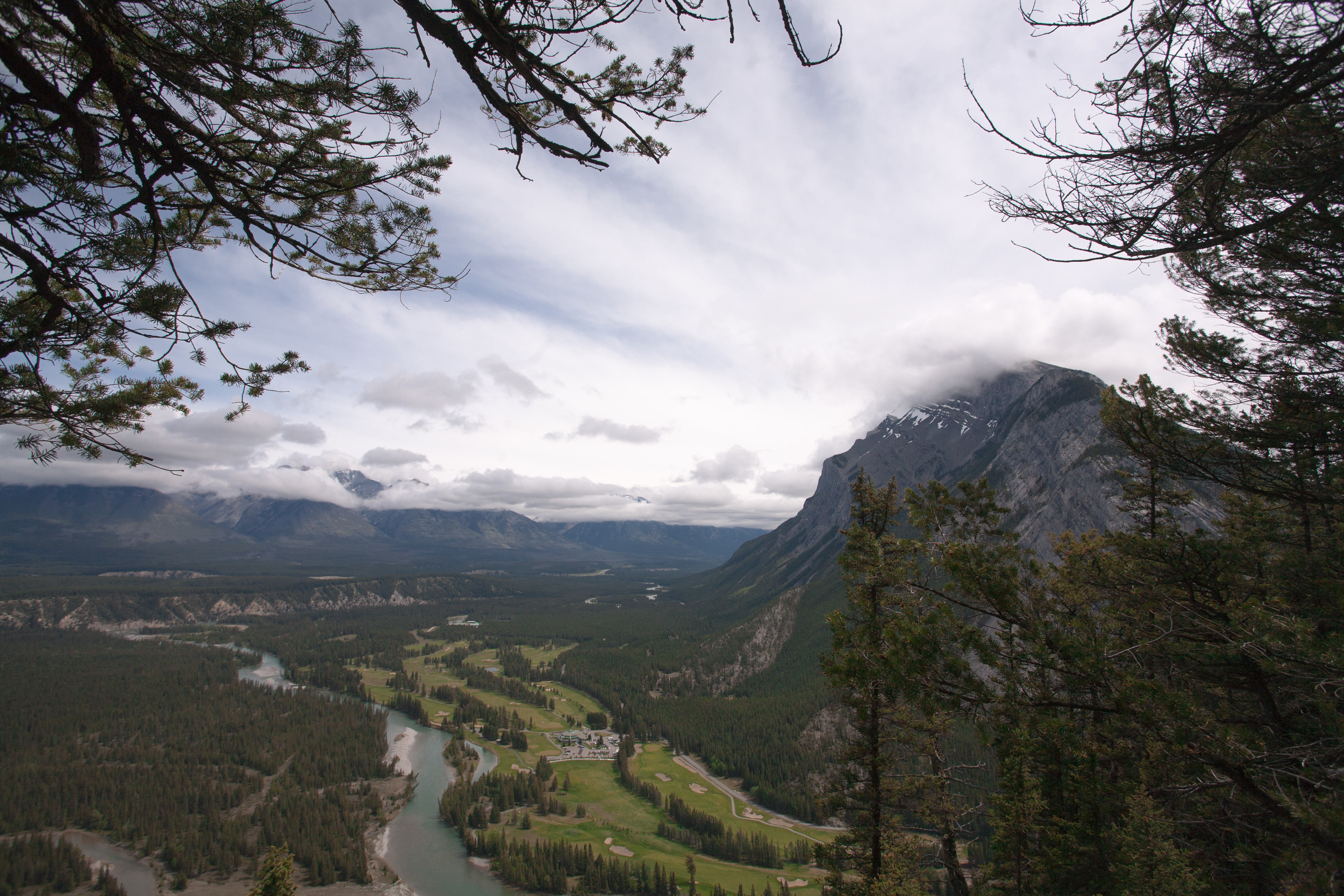 Bow Valley from above