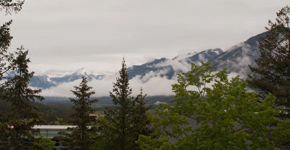 Misty mountains, Banff