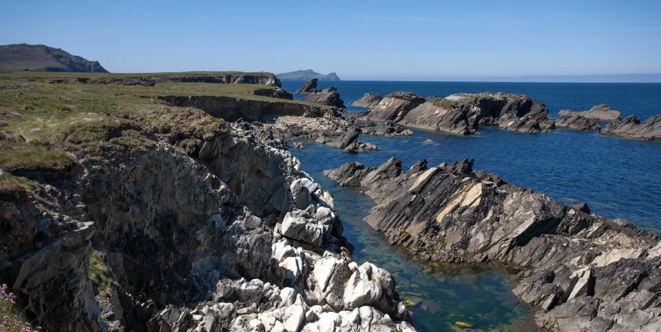 Rocky coastline, Donegal