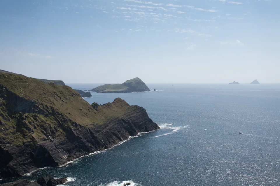 Kerry cliffs and Skelligs